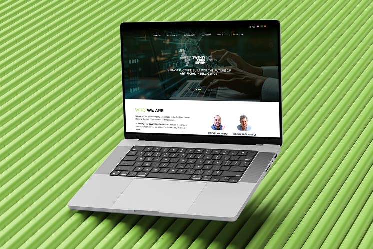 novo website 247 datacenters em wordpress